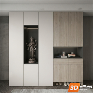 Shoe cabinet Skp Files